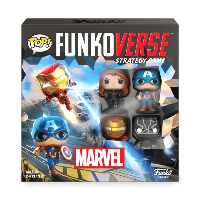 Marvel 100 (4 Pack) Pop! Funkoverse - 1