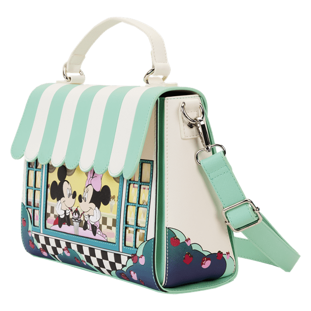 Mickey And Minnie Date Night Diner Crossbody Bag Loungefly - 2