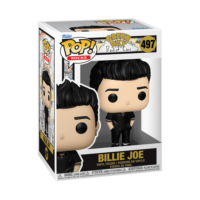 Billie Joe Armstrong 497 Green Day Basket Case Funko Pop Vinyl - 2