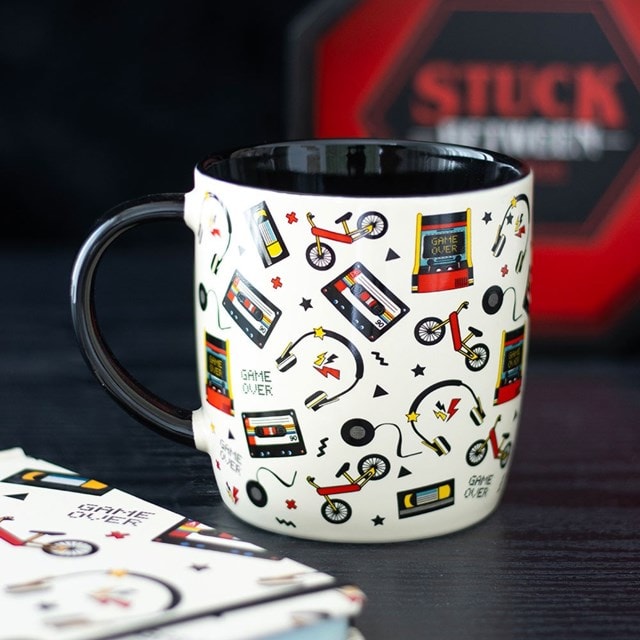Retro 80s Print Ceramic Mug - 2