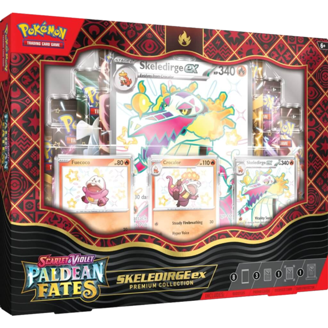 Scarlet & Violet 4.5 Paldean Fates Premium Collection TCG Pokemon Trading Cards - 4