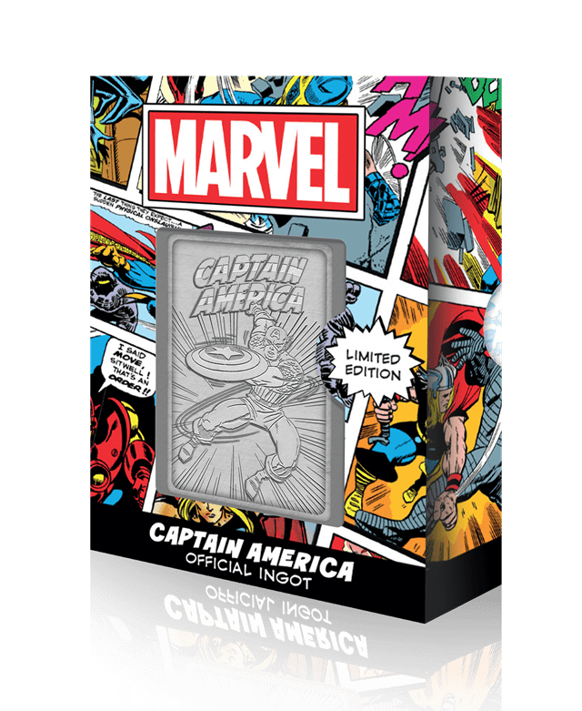 Captain America: Marvel Limited Edition Ingot Collectible - 1