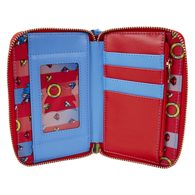 Classic Cosplay Zip Around Wallet Sonic The Hedgehog Loungefly - 4