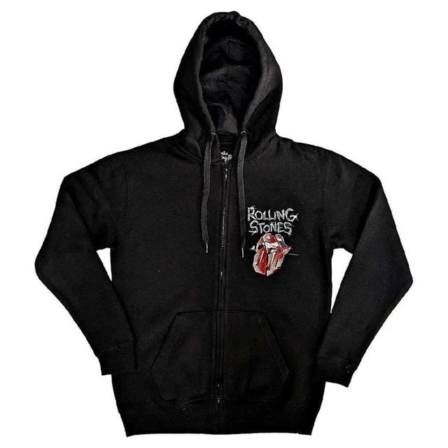 Hackney Diamonds Tracklist Rolling Stones Hoodie (Small) - 1