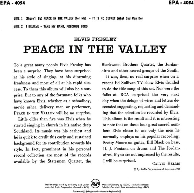 Peace in the Valley - 2