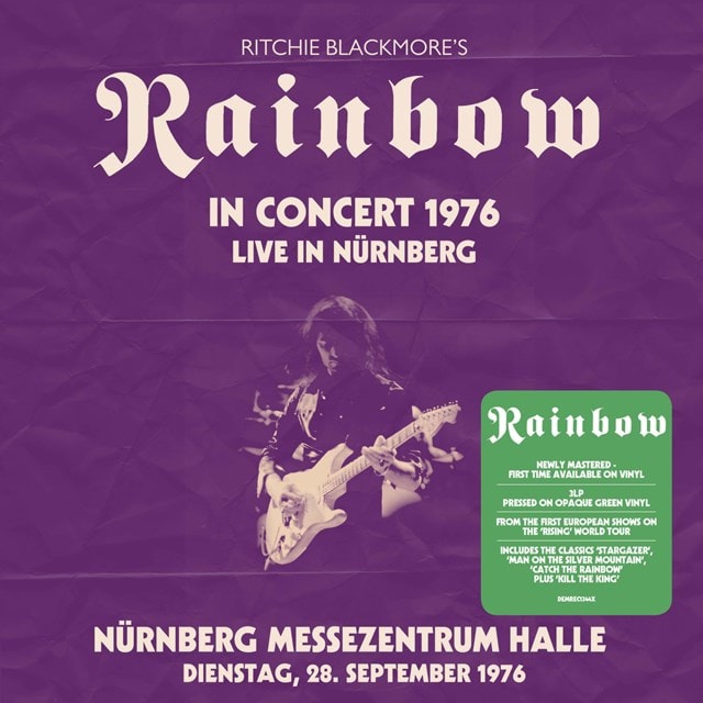 Live in Nürnberg 1976: Nürnberg Messezentrum Halle 28.9.1976 - Opaque Green 3LP - 2