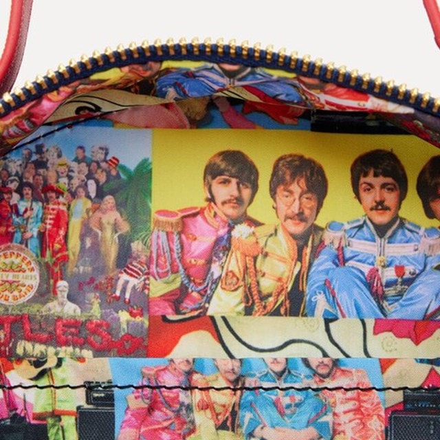 Beatles Sgt Peppers Crossbody Bag Limited Edition Loungefly - 4