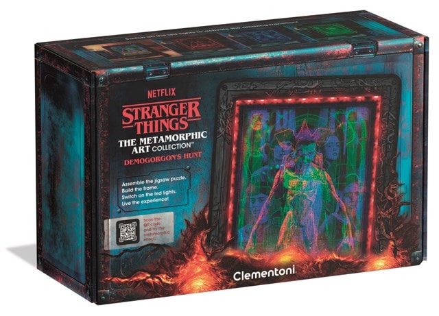 Demogorgon's Hunt Stranger Things Metamorphic Art Collection LED Jigsaw Puzzle - 5