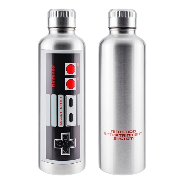 NES Nintendo Metal Water Bottle - 3