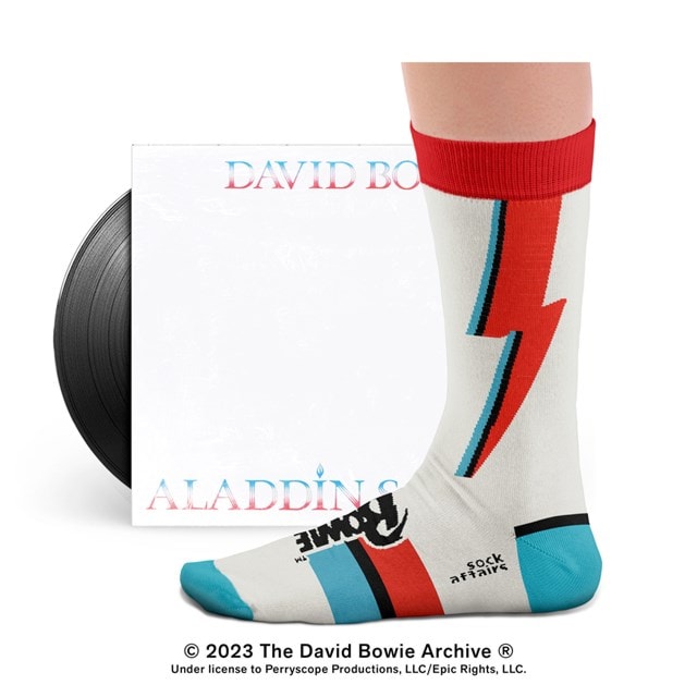 Aladdin Sane David Bowie Socks (L) - 2