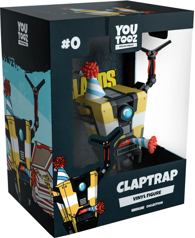 Claptrap Borderlands Youtooz Figurine - 7