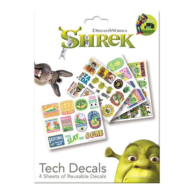 Shrek Tech Decals - 3