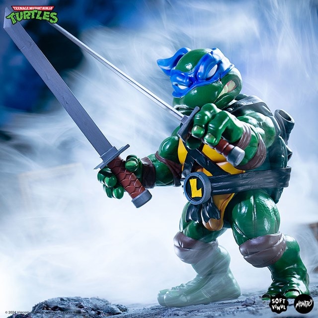 Leonardo Teenage Mutant Ninja Turtles Mondo Soft Vinyl Figure - 4
