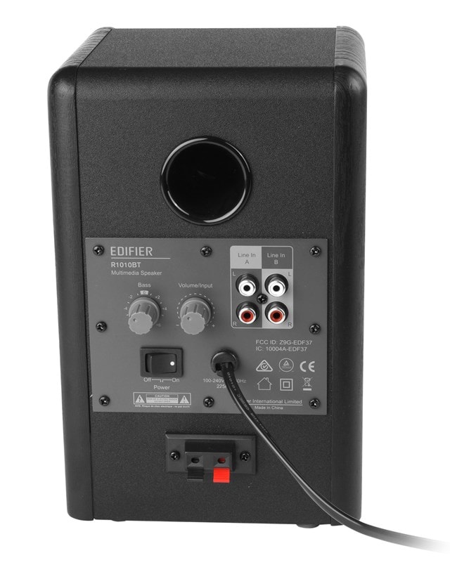Edifier R1010BT Black Active Bluetooth Bookshelf Speakers - 4