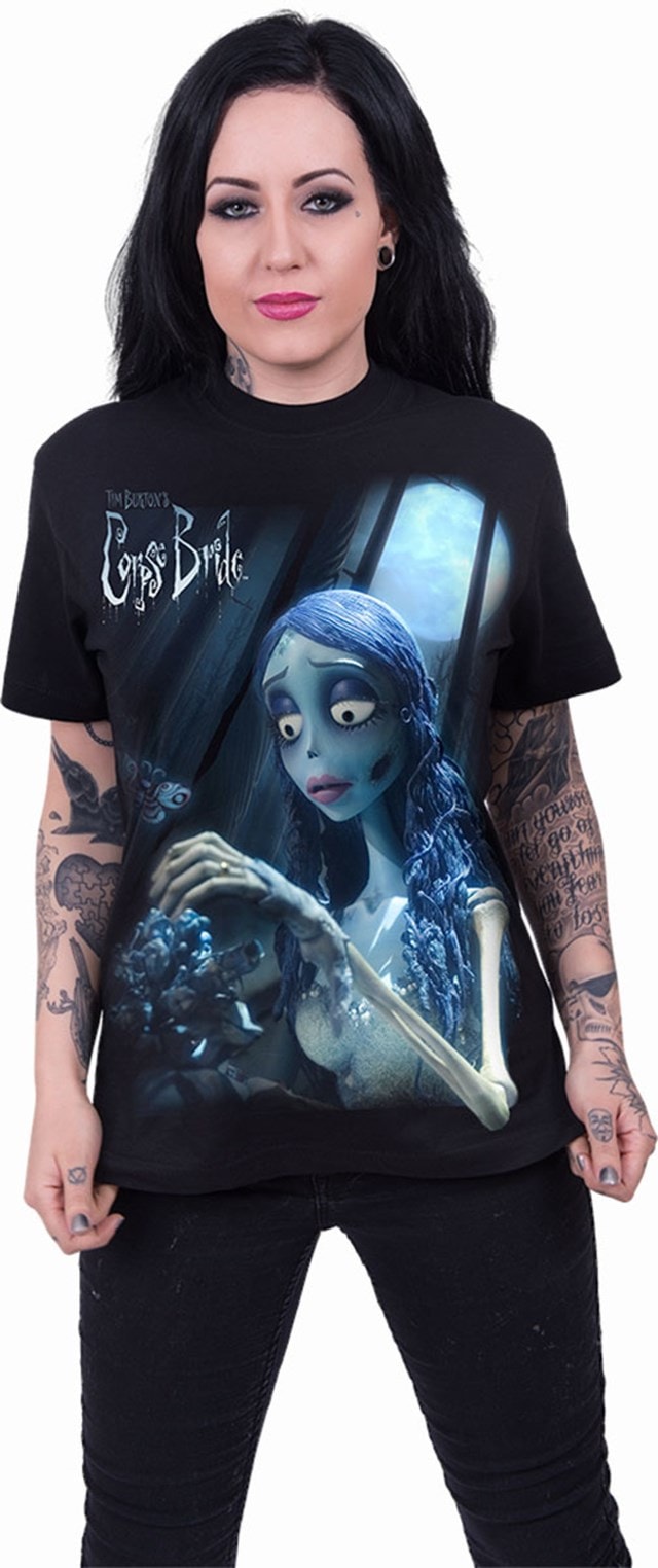 Corpse Bride Glow In The Dark Spiral Tee (Small) - 3