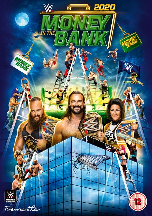 WWE Money in the Bank 2020 DVD Free shipping over £20 HMV Store