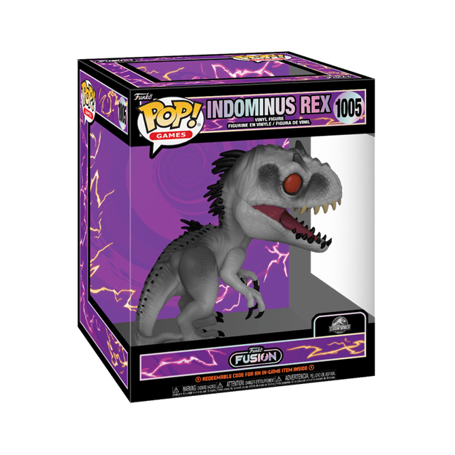 Indominus Rex With Chance Of Chase Jurassic World Funko Fusion Pop Vinyl Super - 2