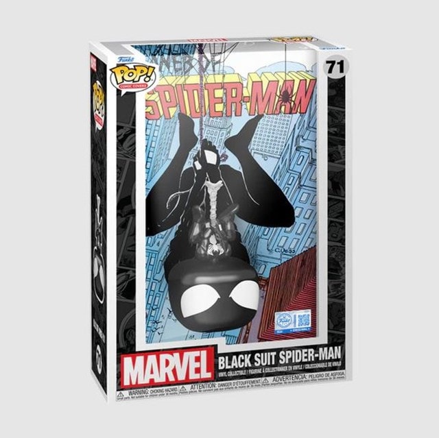 Black Suit Spider-Man Web Of Spider-Man #8 71 Funko Pop Vinyl Comic Cover - 2