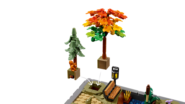 Autumn Cottage Garden Icons LEGO - 6