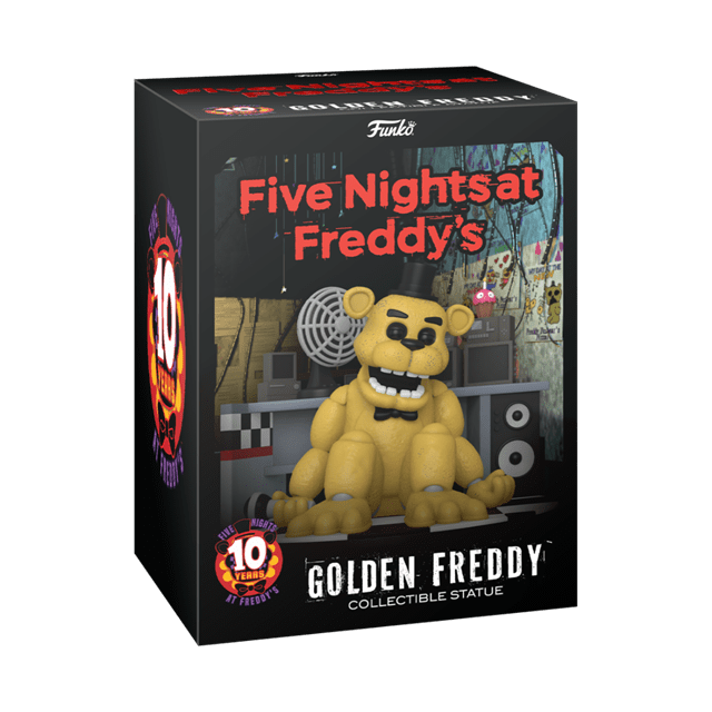 Golden Freddy Five Nights At Freddy's FNAF Funko Statue - 2