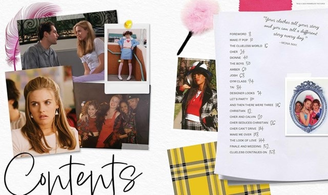 The Fashion Of Clueless Hardback By Costume Designer Mona May - 2