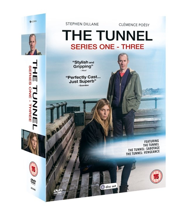 The Tunnel Series 1 to 3 DVD Box Set Free shipping over £20 HMV