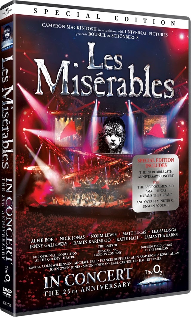Les Misérables: In Concert 25th Anniversary Show HMV Store