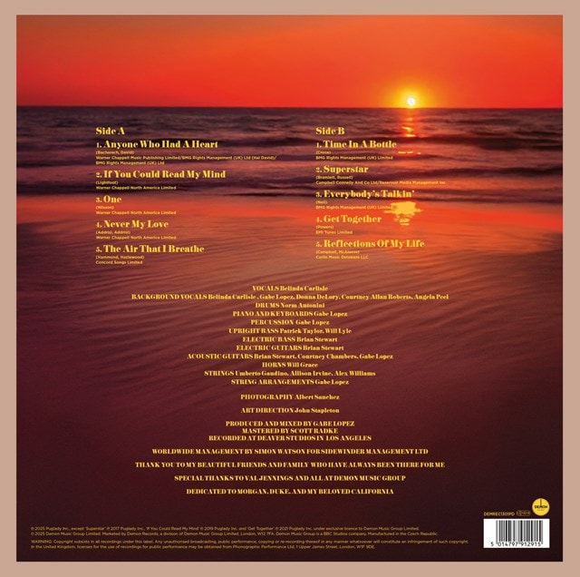 Once Upon a Time in California - Californian Sunset Vinyl - 3