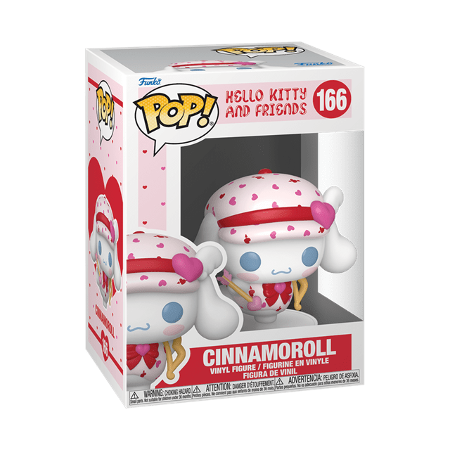 Cinnamoroll (Valentine Heart Outfit) 166 Sanrio Valentines Day Funko Pop Vinyl - 2