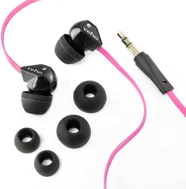 Veho Z1 Pink Earphones - 2
