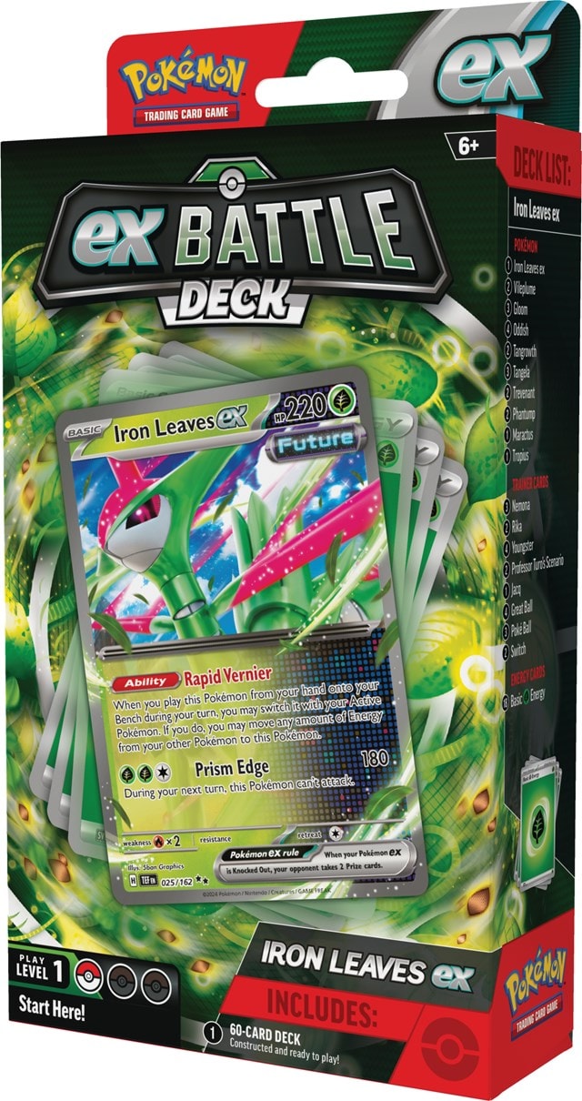 Tapu Kok / Iron Leaves Ex Battle Deck Pokemon Trading Cards - 8