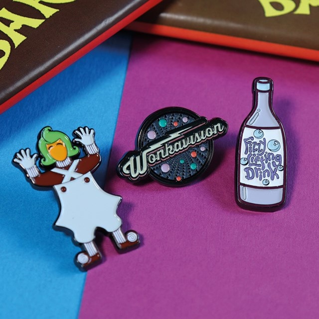 Willy Wonka Limited Edition Pin Set - 2