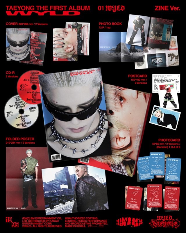 WYLD - The 1st Album (Zine Ver.) - 2