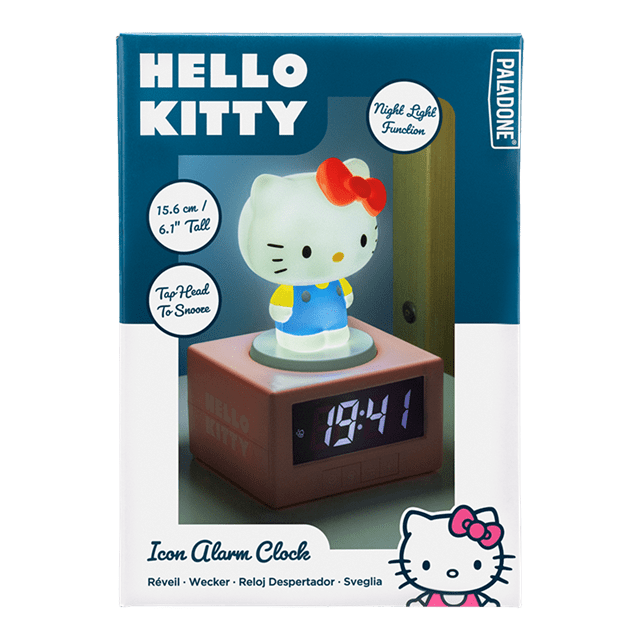 Hello Kitty Sanrio Light Up Alarm Clock - 5