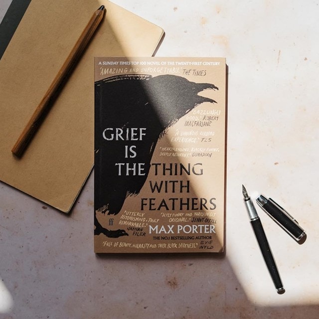 Grief Is The Thing With Feathers Paperback By Max Porter - 3