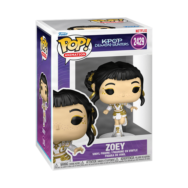 Zoey What It Sounds Like 2429 K-Pop Demon Hunters Funko Pop Vinyl - 2