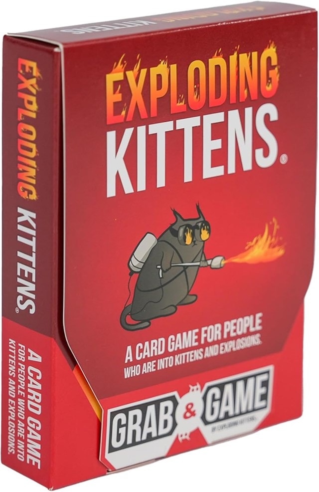 Exploding Kittens Grab & Game Card Game - 3