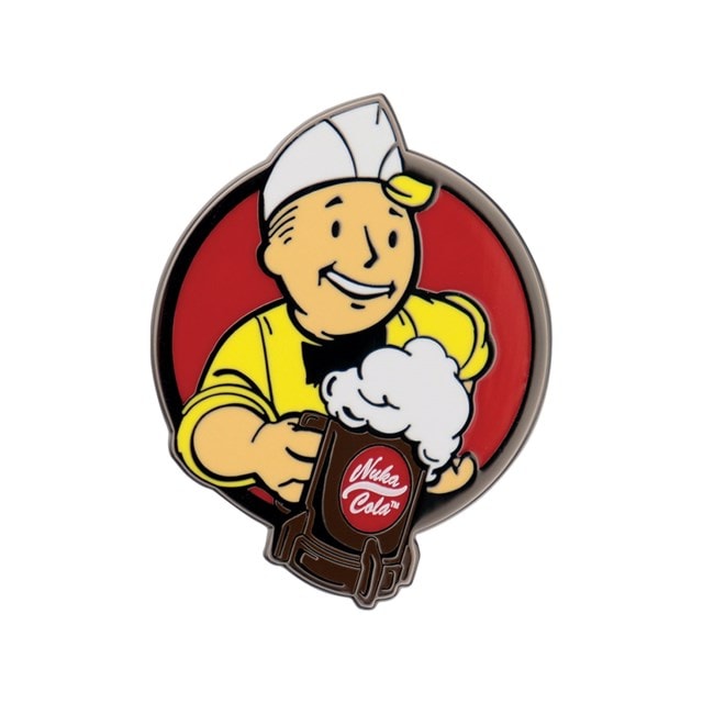 Nuka-Cola Keyring, Pin Badge & Playing Cards Fallout Gift Set - 3