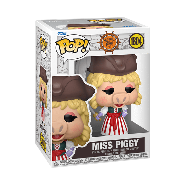 Miss Piggy 1804 Muppets Treasure Island 30th Anniversary Funko Pop Vinyl - 2
