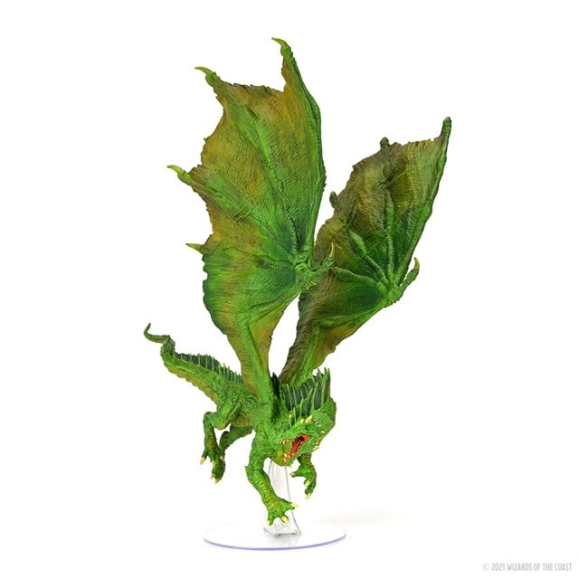 Adult Green Dragon Dungeons & Dragons Icons Of The Realms Premium Figurine - 3
