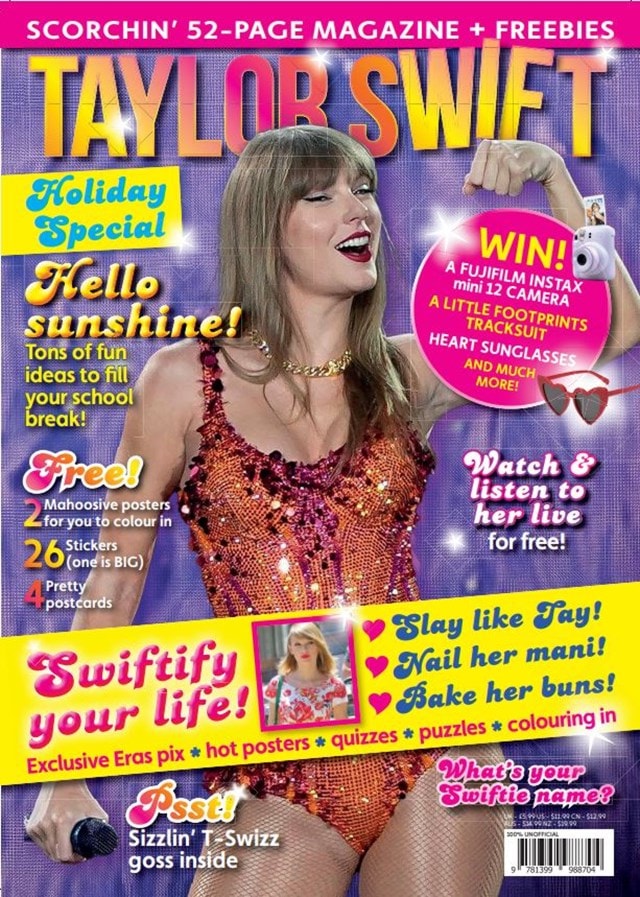 Taylor Swift Bumper Fun Pack 2024 Magazine - 1