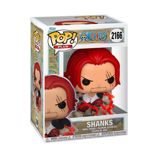 Shanks 2166 One Piece Funko Pop Vinyl Plus | Pop Vinyl | Free