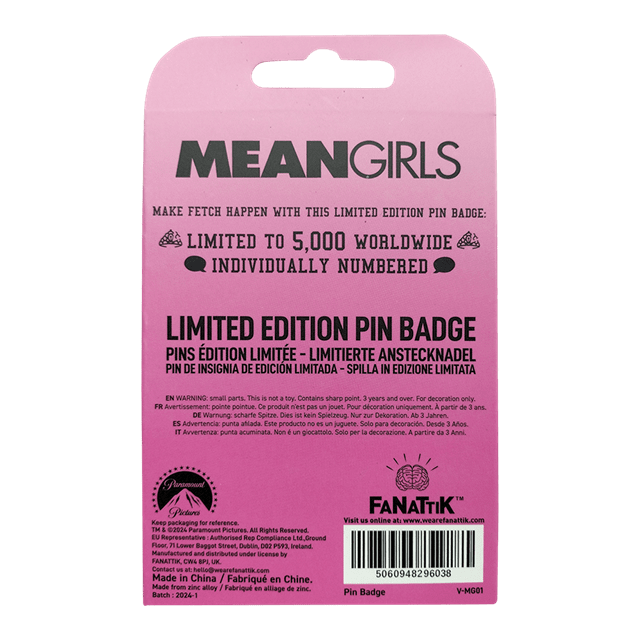 Mean Girls That's So Fetch Pin Badge - 2