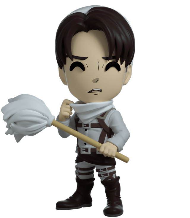 Cleaning Levi Attack On Titan Youtooz Figurine - 1