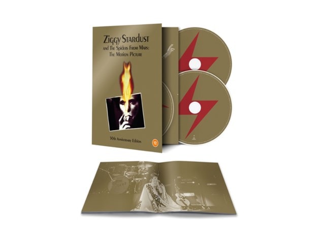 Ziggy Stardust and the Spiders from Mars: The Motion Picture Soundtrack 50th Anniversary CD+Blu-Ray - 1