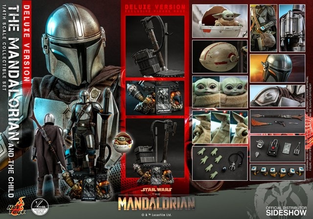 Hot Toys Star Wars The Mandalorian The Mandalorian Collectible Figure - US