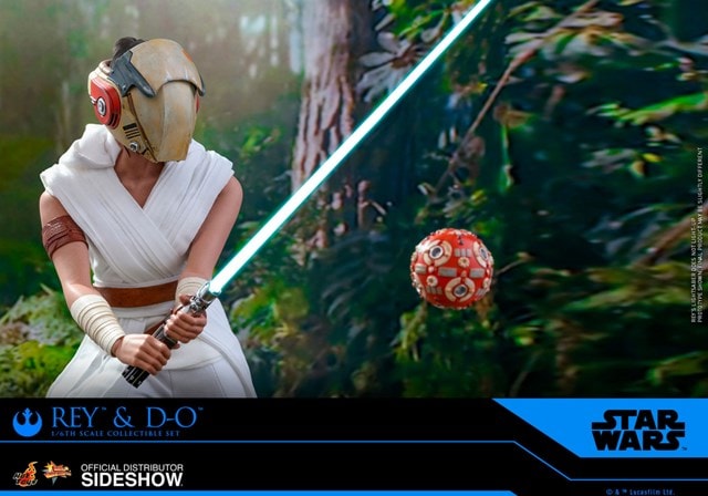 1:6 Rey And D-O Figure Set - Star Wars: Rise Of Skywalker Hot Toys Figure - 5