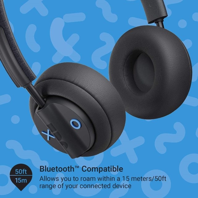 Jam Out There Black Active Noise Cancelling Bluetooth Headphones - 3
