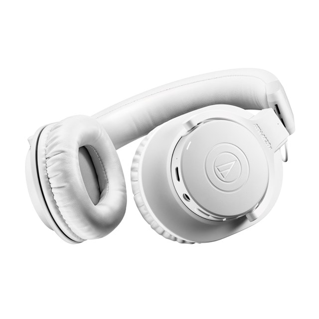 Audio Technica ATH-M20XBT White Bluetooth Headphones - 2
