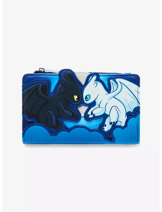 Toothless & Light Fury Wallet How To Train Your Dragon hmv Exclusive Loungefly - 1